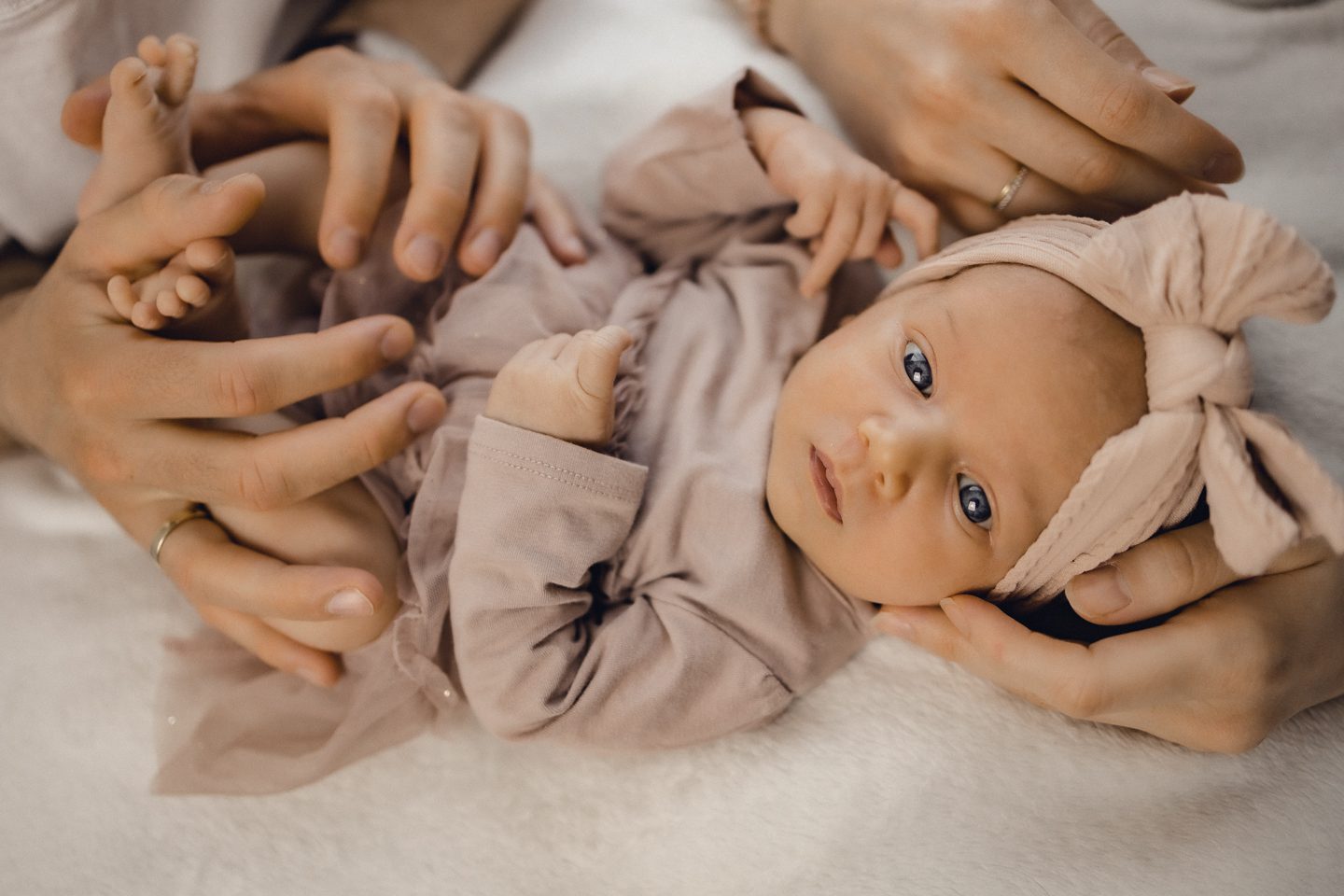 studio family shooting families fotos frischgebackenes glück Baby geschwister new born